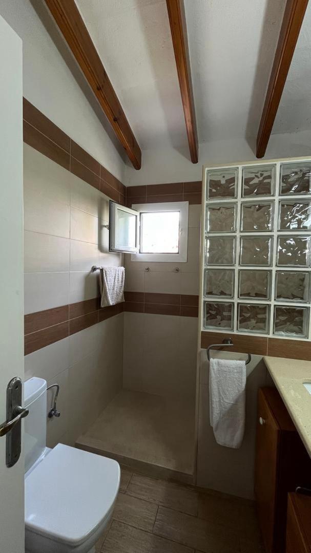Apartamento Con Piscina Y Playa Son Xoriguer Esterno foto