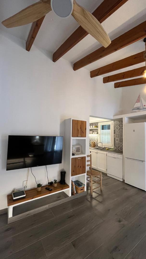 Apartamento Con Piscina Y Playa Son Xoriguer Esterno foto