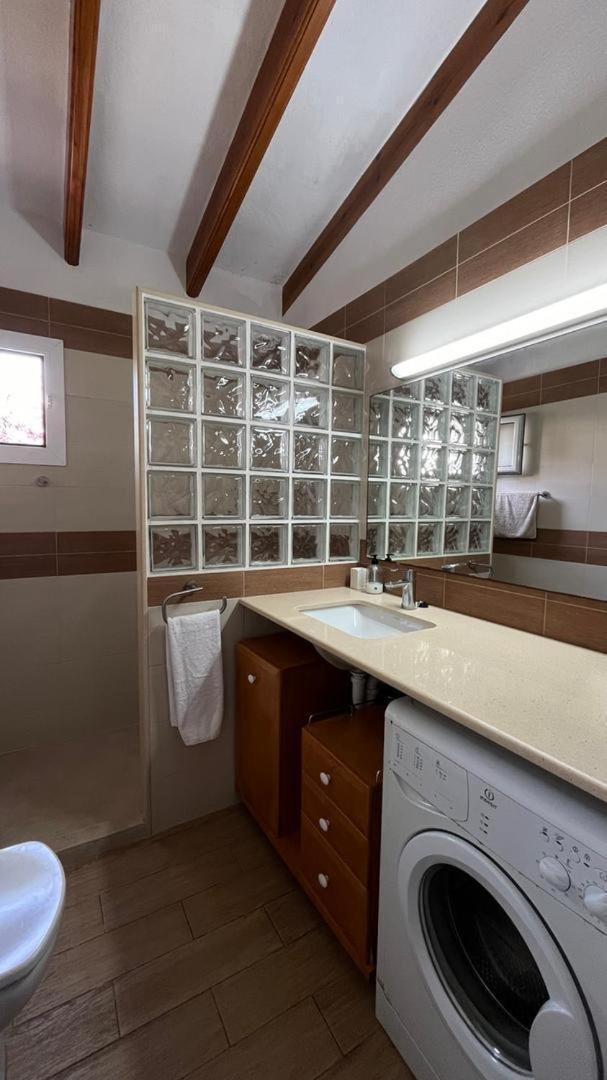 Apartamento Con Piscina Y Playa Son Xoriguer Esterno foto
