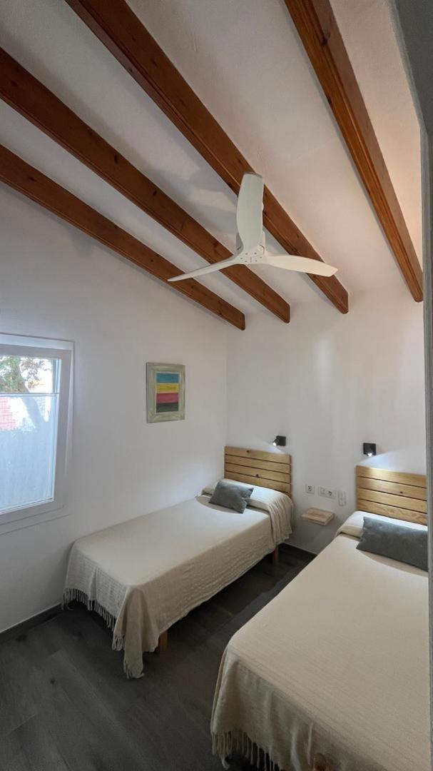 Apartamento Con Piscina Y Playa Son Xoriguer Esterno foto